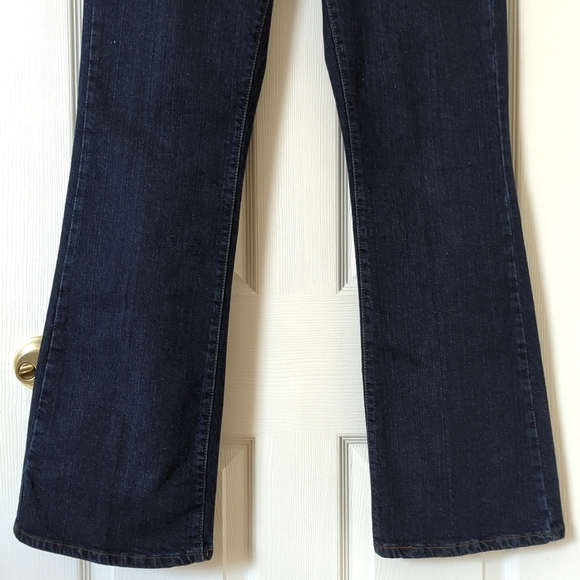 Levi's Y2K 529 Classic Dark Wash Mid Rise Curvy Boot Cut Jeans 8 - Picture 3 of 15